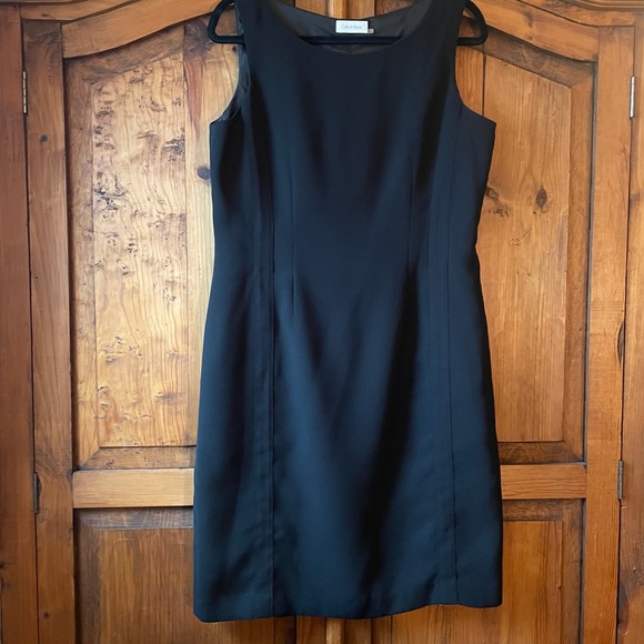 Calvin Klein Dresses & Skirts - Calvin Klein sleeveless little black dress size 12